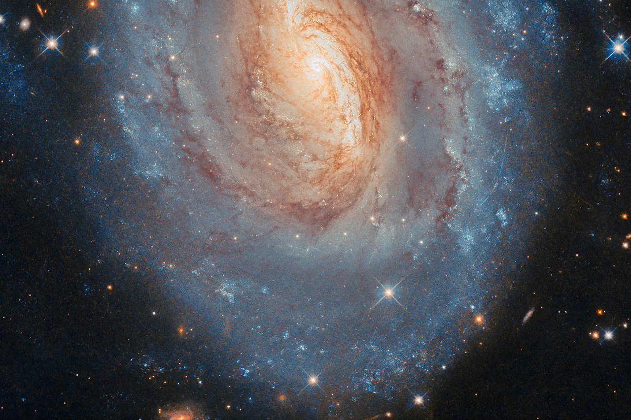 Hubble Space Telescope NGC 6000 Spiral Galaxy Scorpius