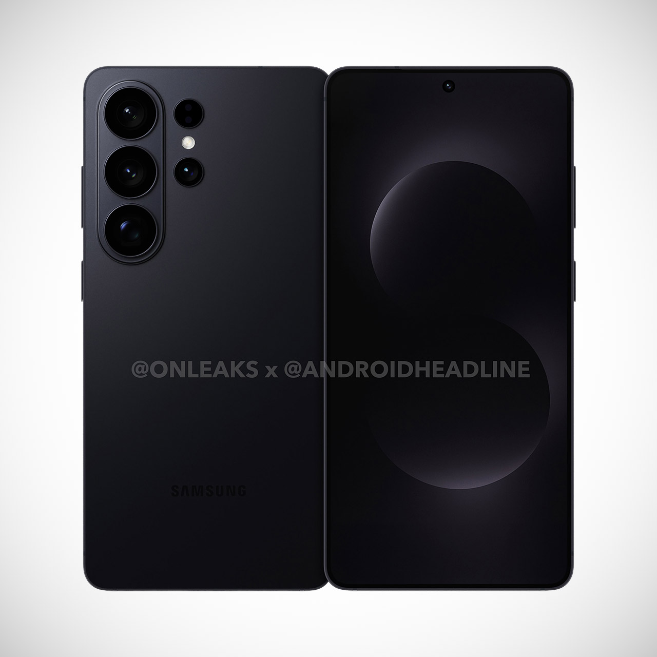 Samsung Galaxy S26 Ultra Render Leak Spy Shot
