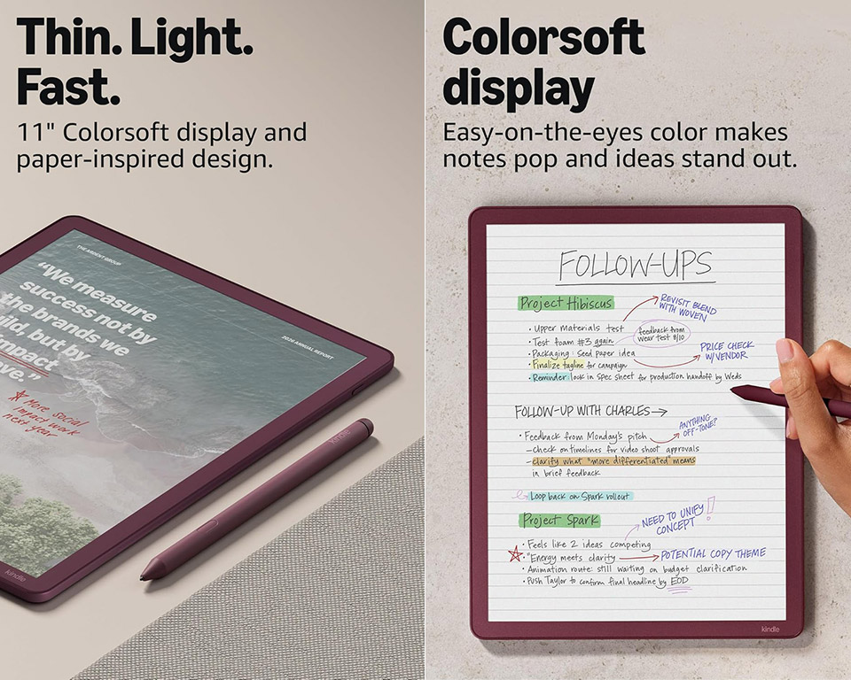 Amazon Kindle Scribe Colorsoft