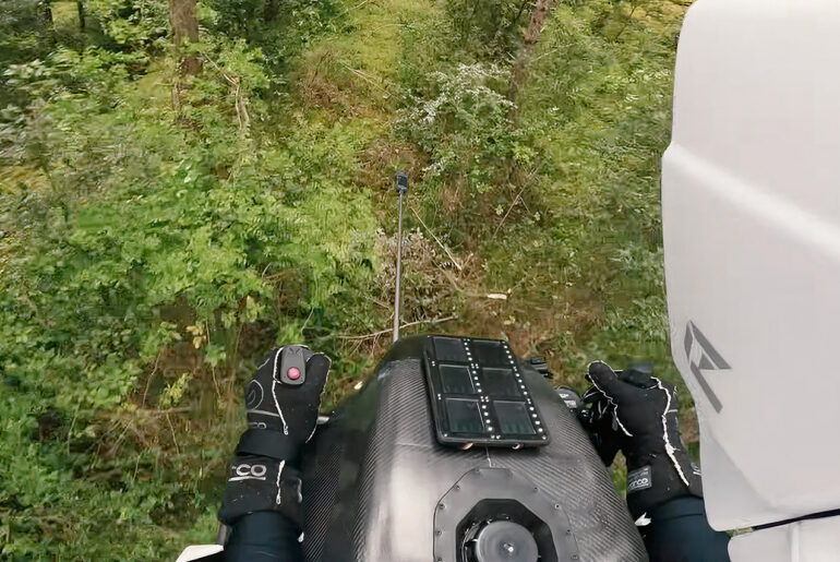 Volonaut Airbike Forest Test Flight