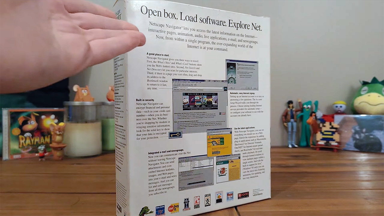 YouTube 1995 Stream Netscape Browser