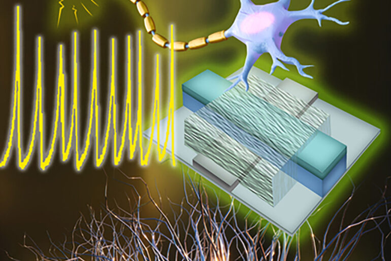 Artificial Neuron Electrical Signal