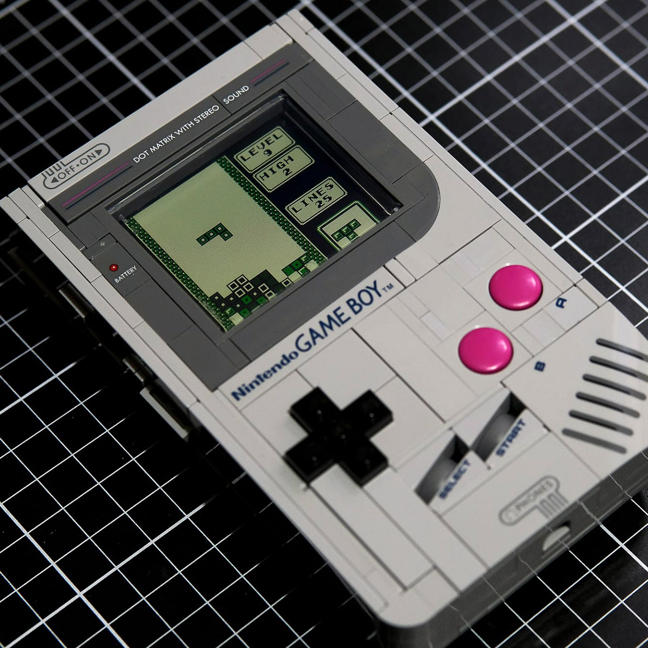 Functional LEGO Game Boy Set Console