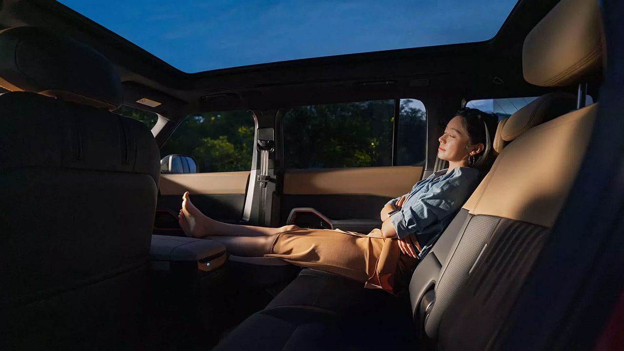 Ford Bronco Basecamp EV Interior