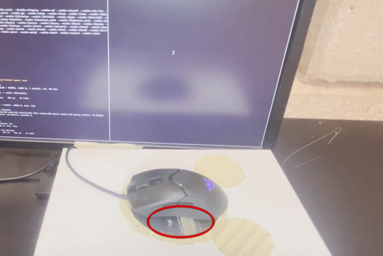 Mic-E-Mouse Computer Mouse Record Conversation