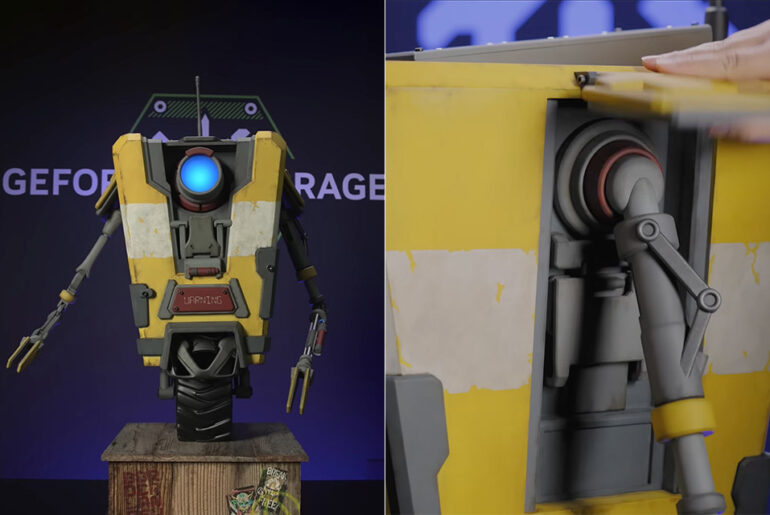 Borderlands 4 Claptrap PC Case Mod
