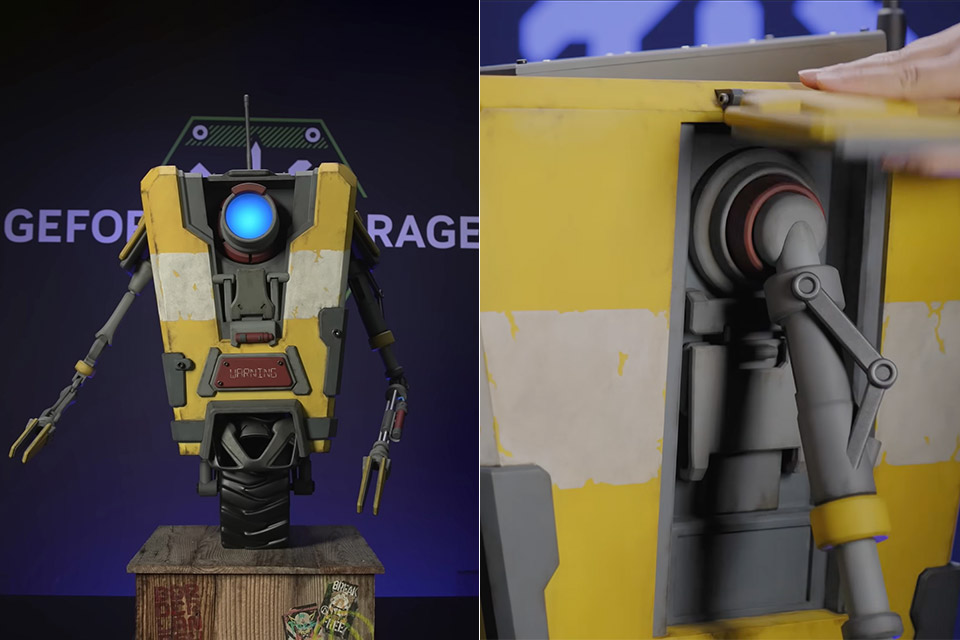 Borderlands 4 Claptrap PC Case Mod