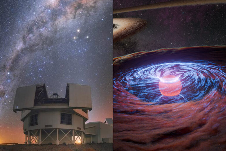 WISPIT 2b System Planet Ring Around Star
