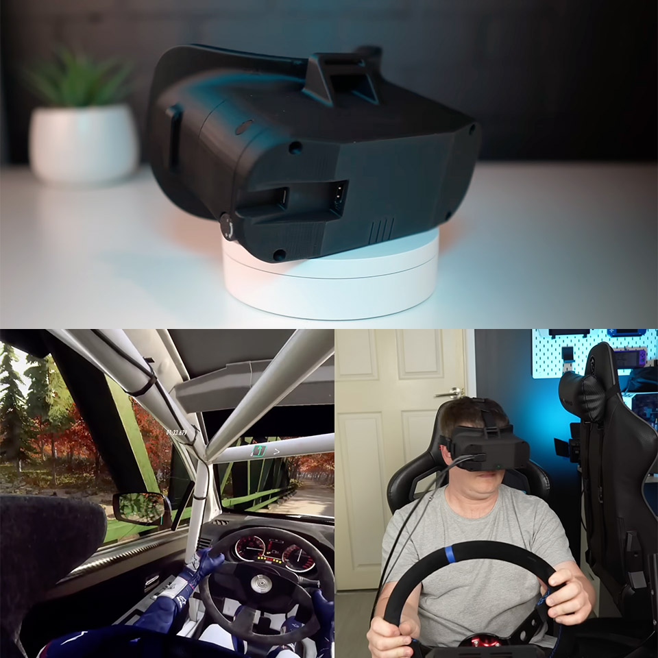 Homemade VR Headset 3D Printing