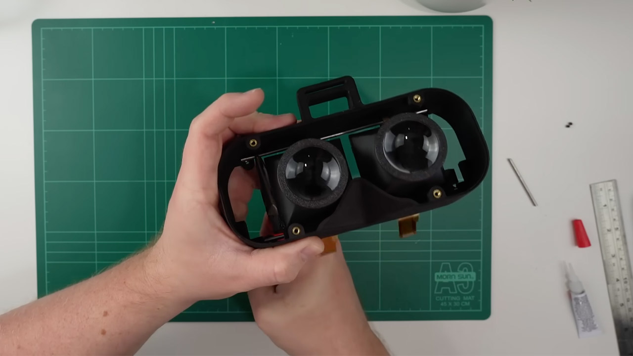 Homemade VR Headset 3D Printing