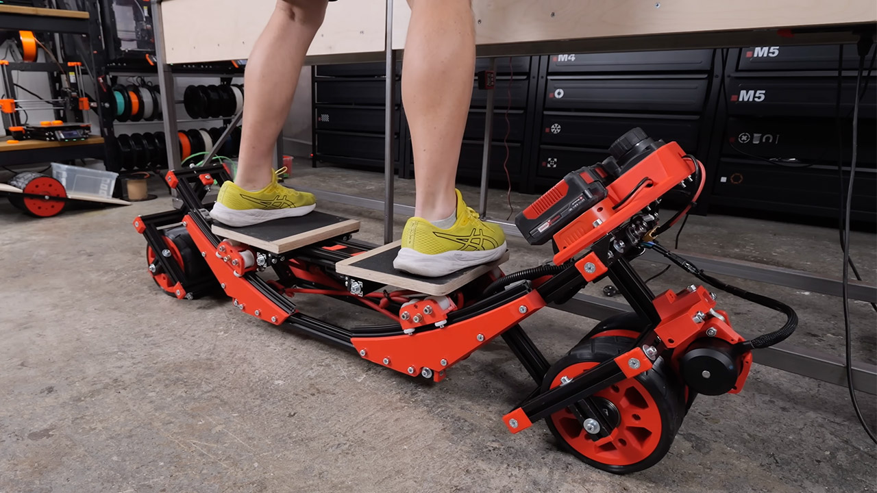 3D-Printed Skateboard OneWheel