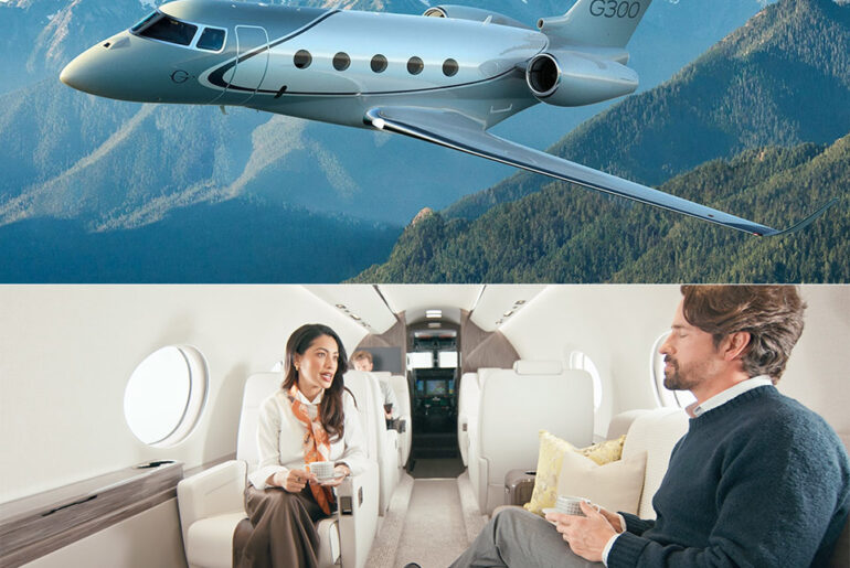 Gulfstream G300 Business Jet Reveal Interior