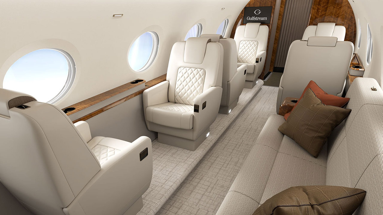 Gulfstream G300 Business Jet Interior