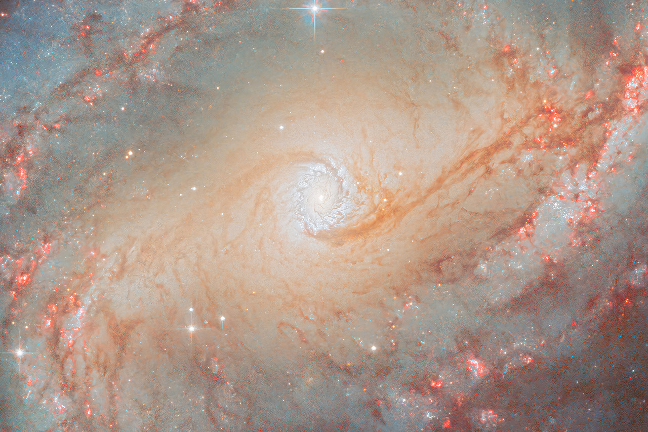 Hubble NGC 6951 Spiral Galaxy Cepheus