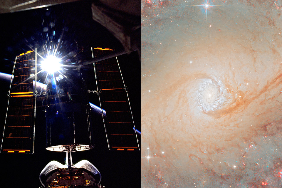 Hubble NGC 6951 Spiral Galaxy Cepheus