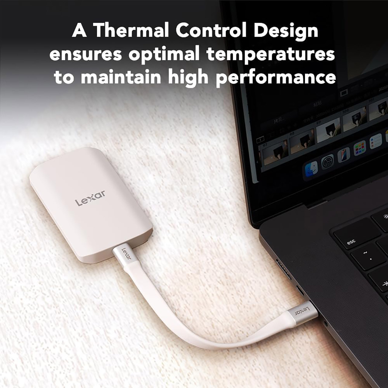 Lexar ES5 Magnetic Portable SSD