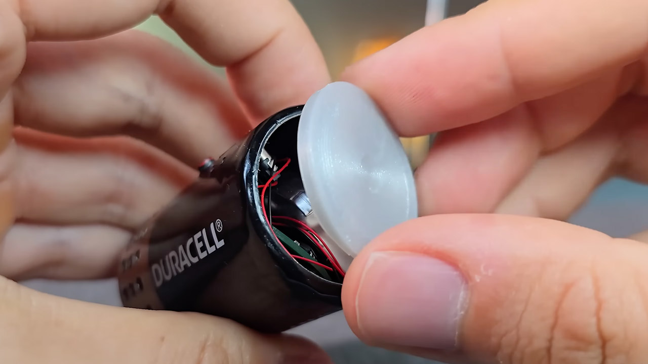 Duracell Battery Bluetooth Speaker Mod