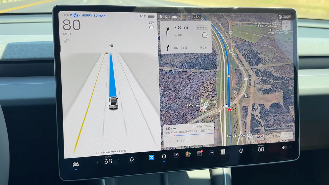 Tesla Model Y Standard Interior