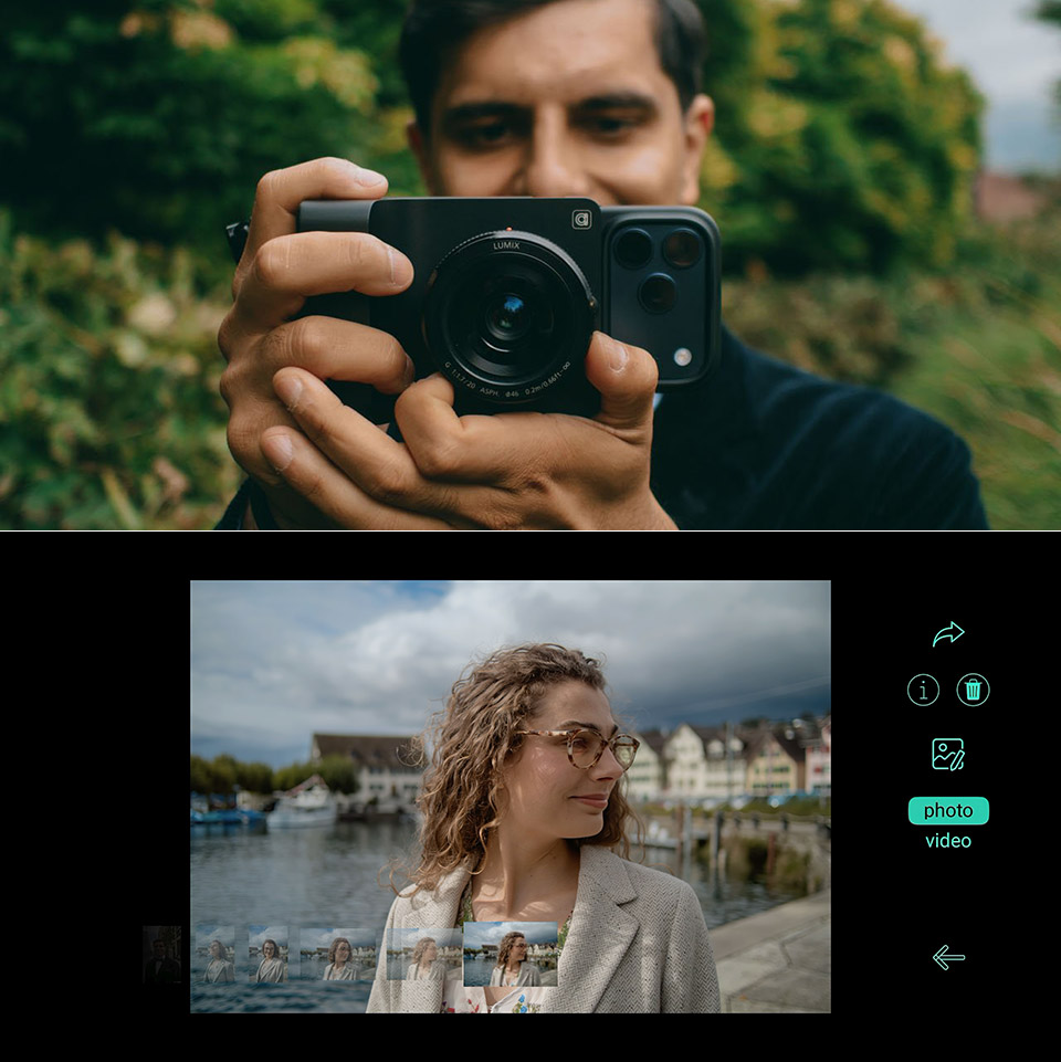 Caira iPhone Camera Grip Google Nano Banana