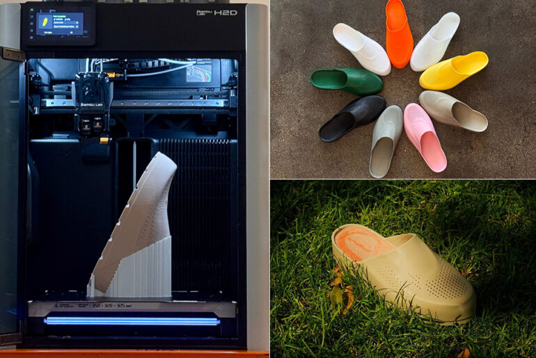 3D-Printed Shoes Footwear Bambu Lab