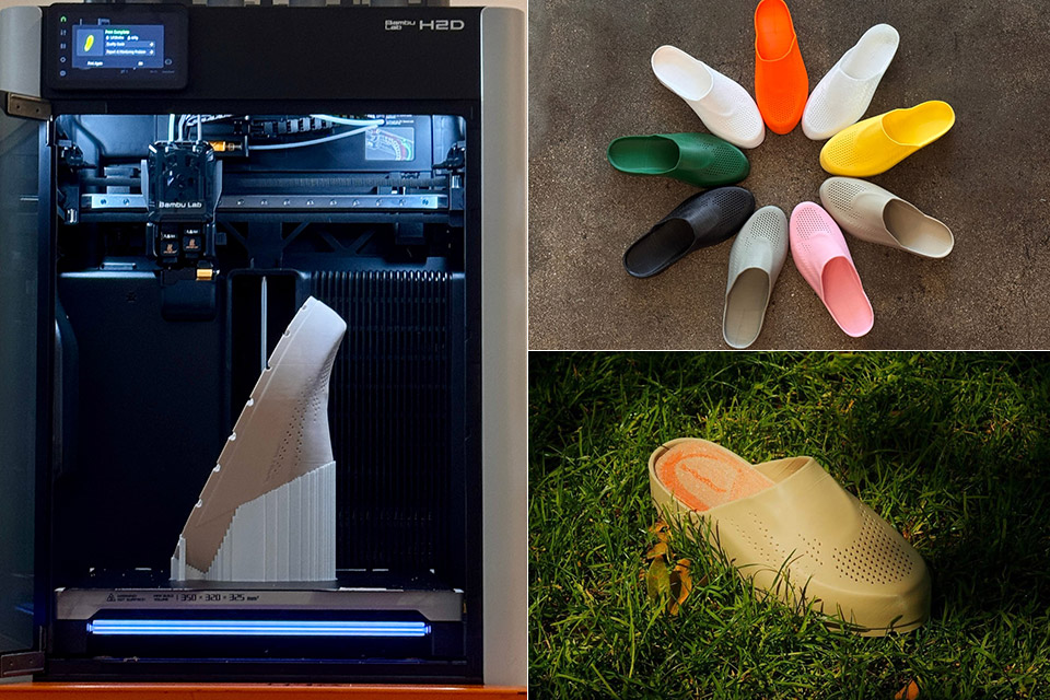 3D-Printed Shoes Footwear Bambu Lab