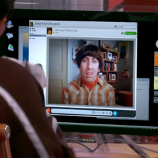 Dell Crystal Monitor C22W Raj Big Bang Theory