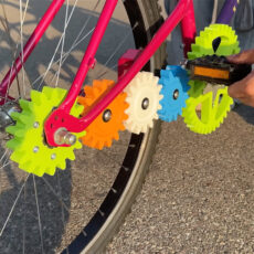 3D-Printed Bike Drivetrain Gears