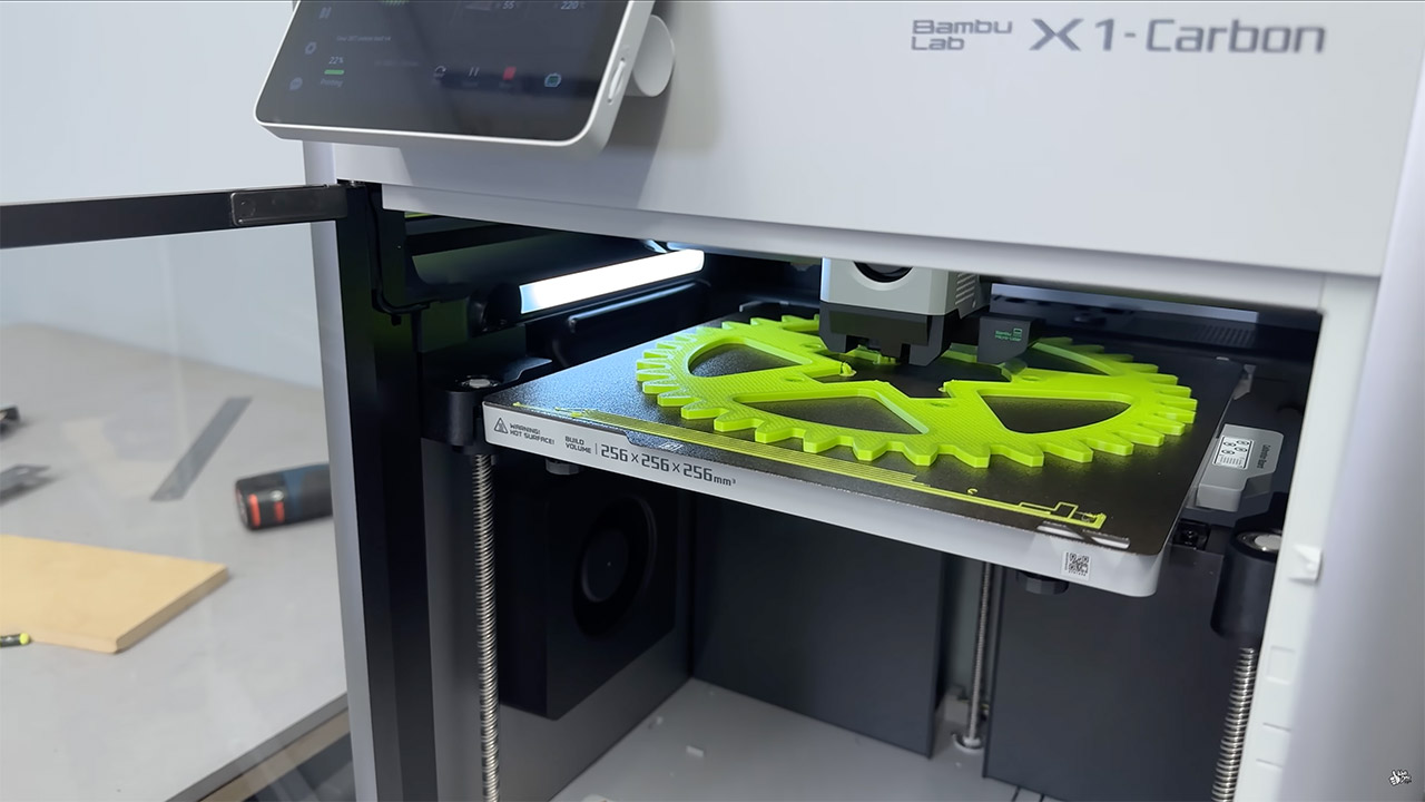 3D-Printed Bike Drivetrain Gears