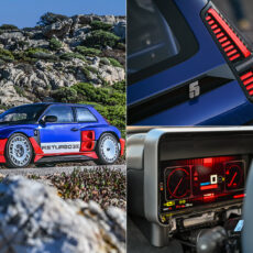 Electric Renault 5 Turbo 3E Rally Car Test