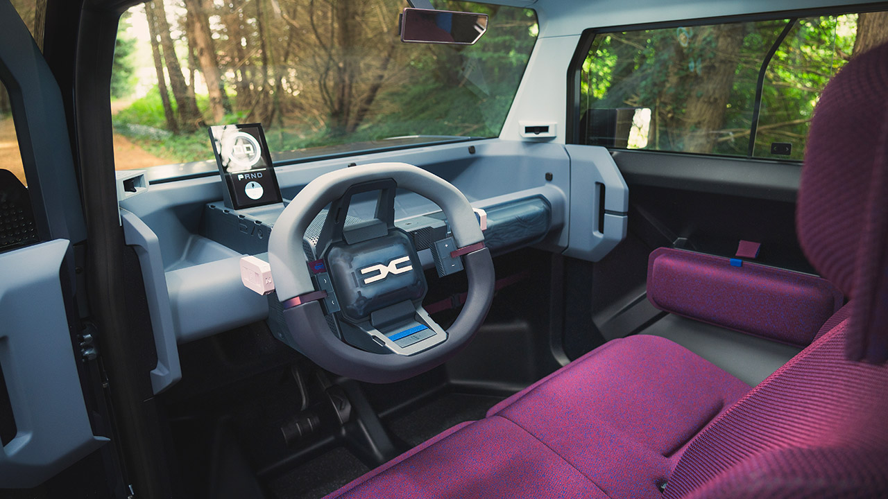 Dacia Hipster EV Concept Interior