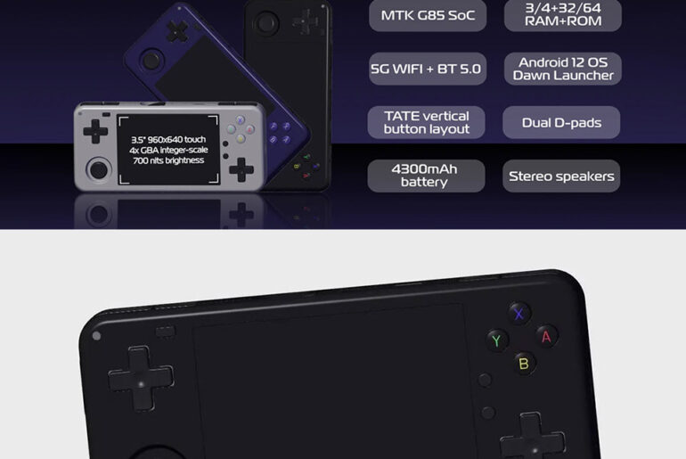 MagicX One 35 Handheld Game Retro Console