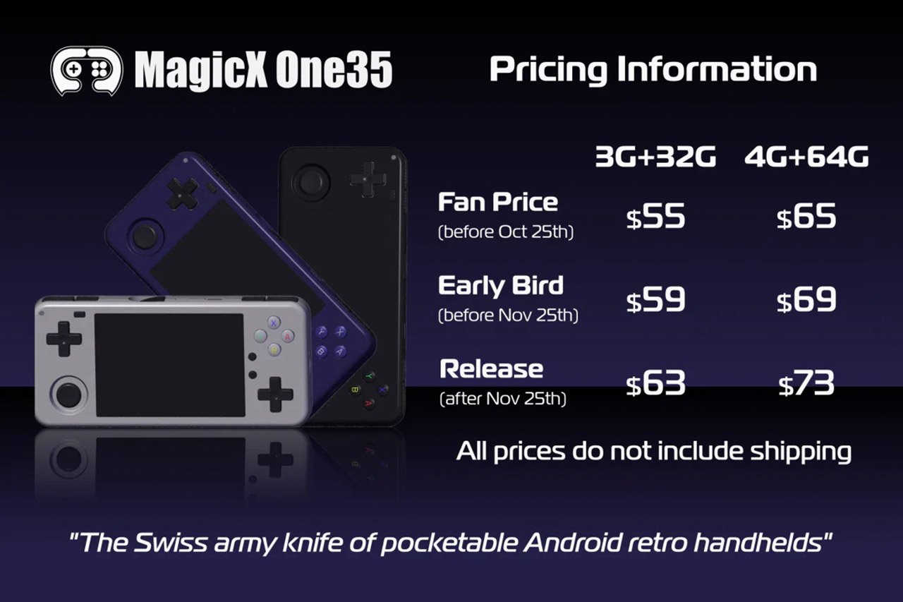 MagicX One 35 Handheld Price