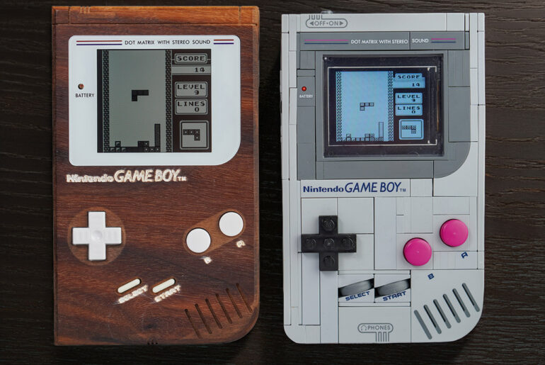 Functional LEGO Game Boy Display Mod