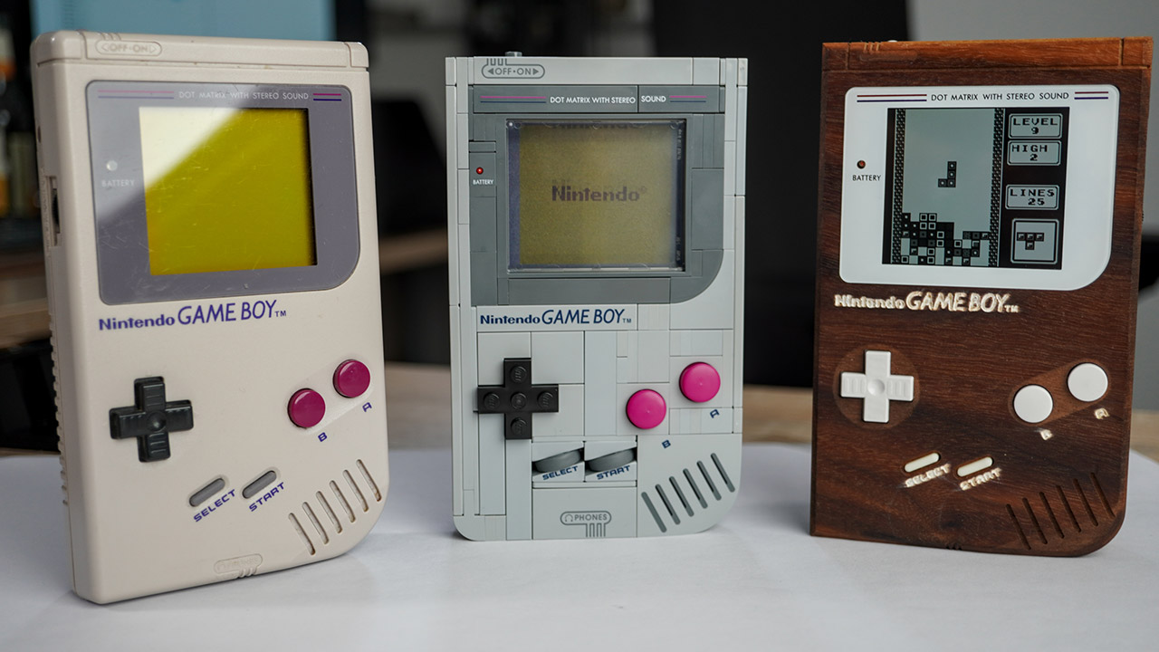 Functional LEGO Game Boy Display Mod