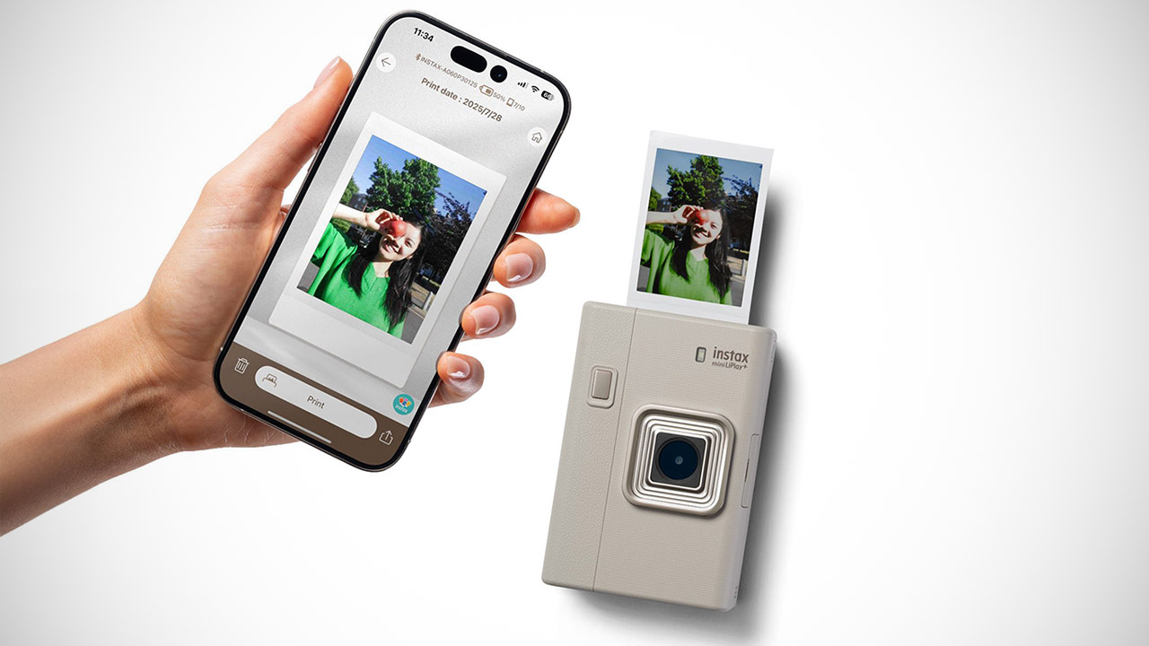 Fujifilm Instax Mini LiPlay+ Instant Camera Printer 2025