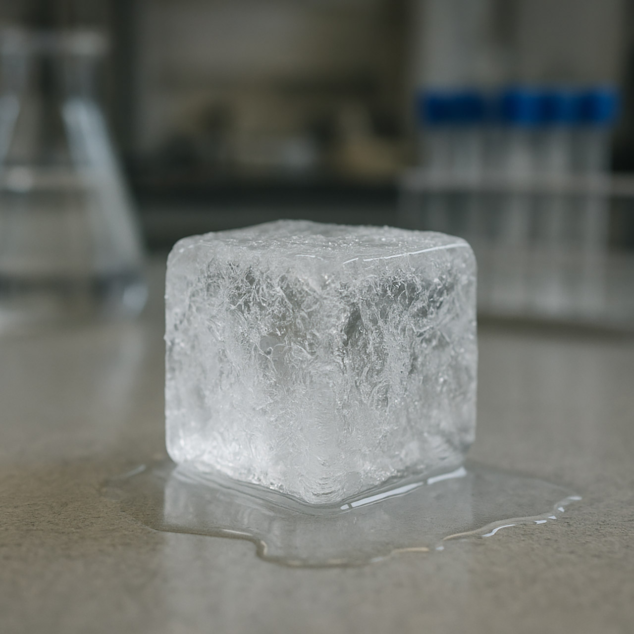 Water Freezing Room Temperature