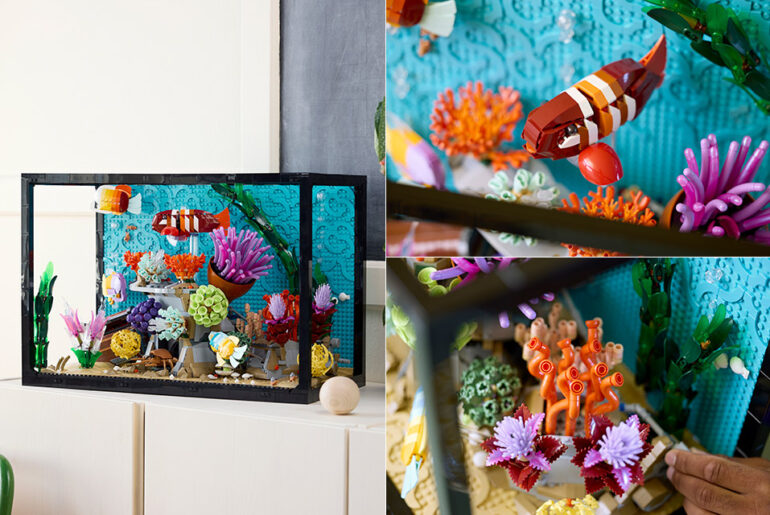 LEGO Icons Tropical Aquarium Building Set 10366