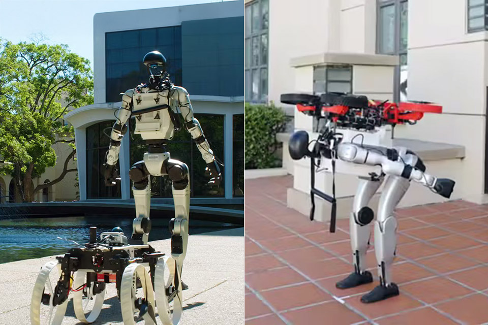 Caltech X1 System Humanoid Robot Drone