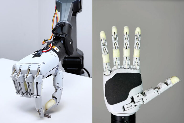Open-Source Aero Hand Open