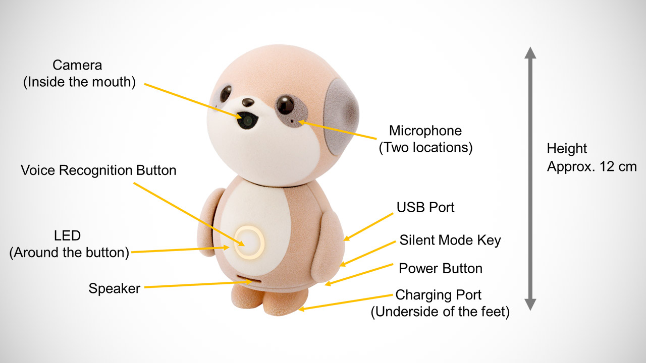 Sharp Poketomo AI Conversational Robot