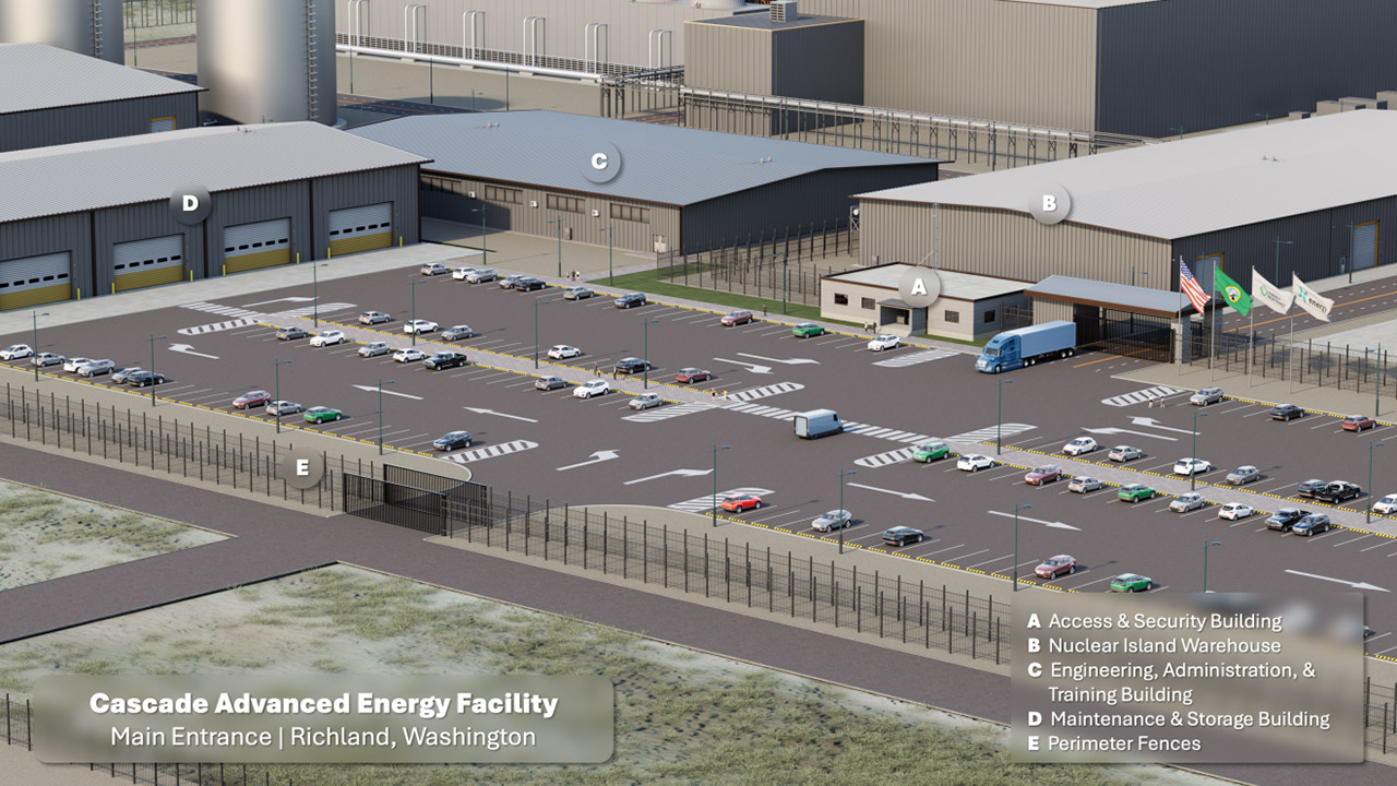 Amazon Small Modular Reactor Washington State Nuclear