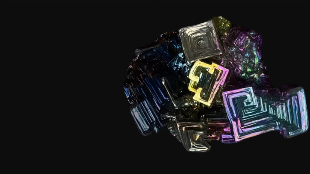 Why Bismuth Crystals Form Naturally
