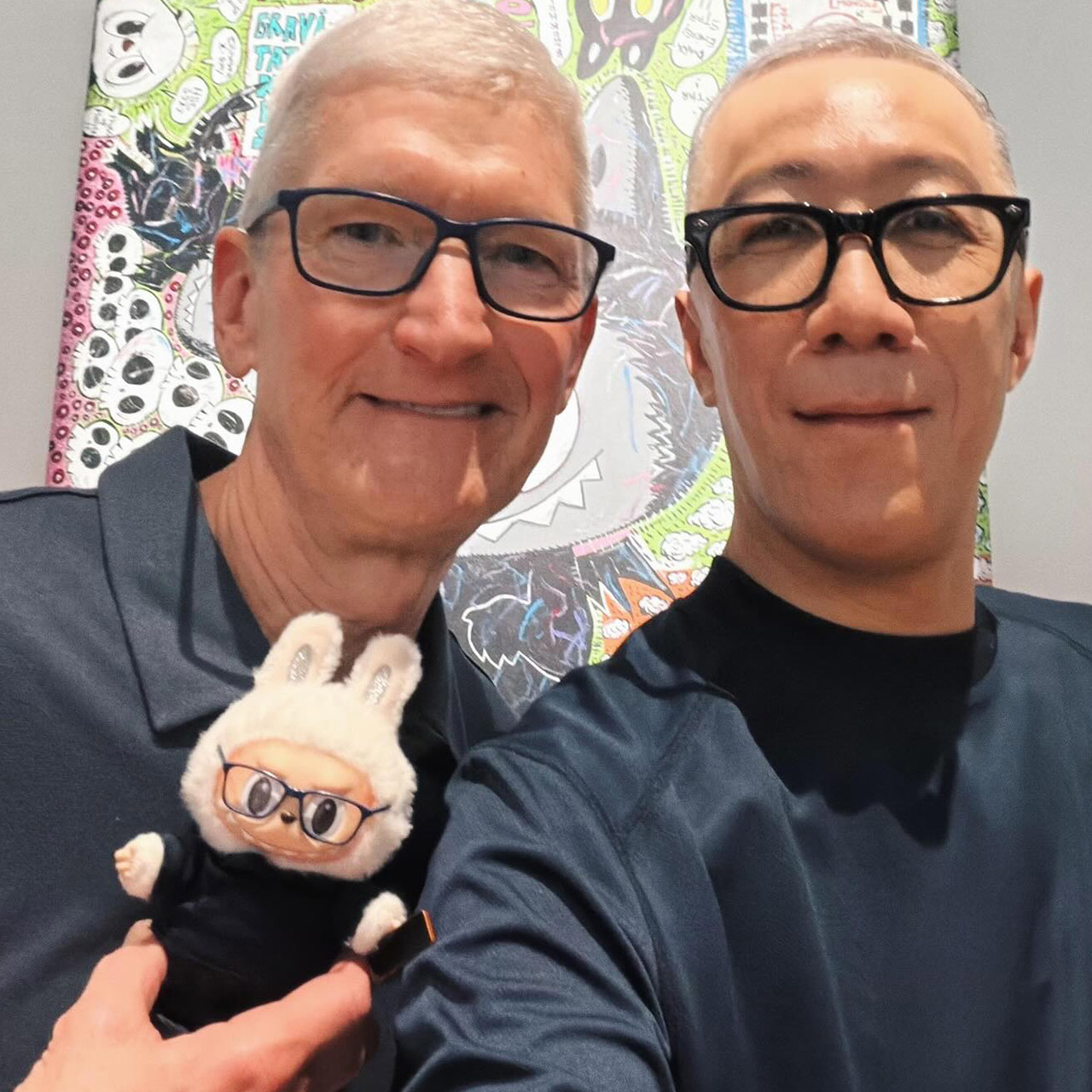 Custom Labubu Doll Apple CEO Tim Cook