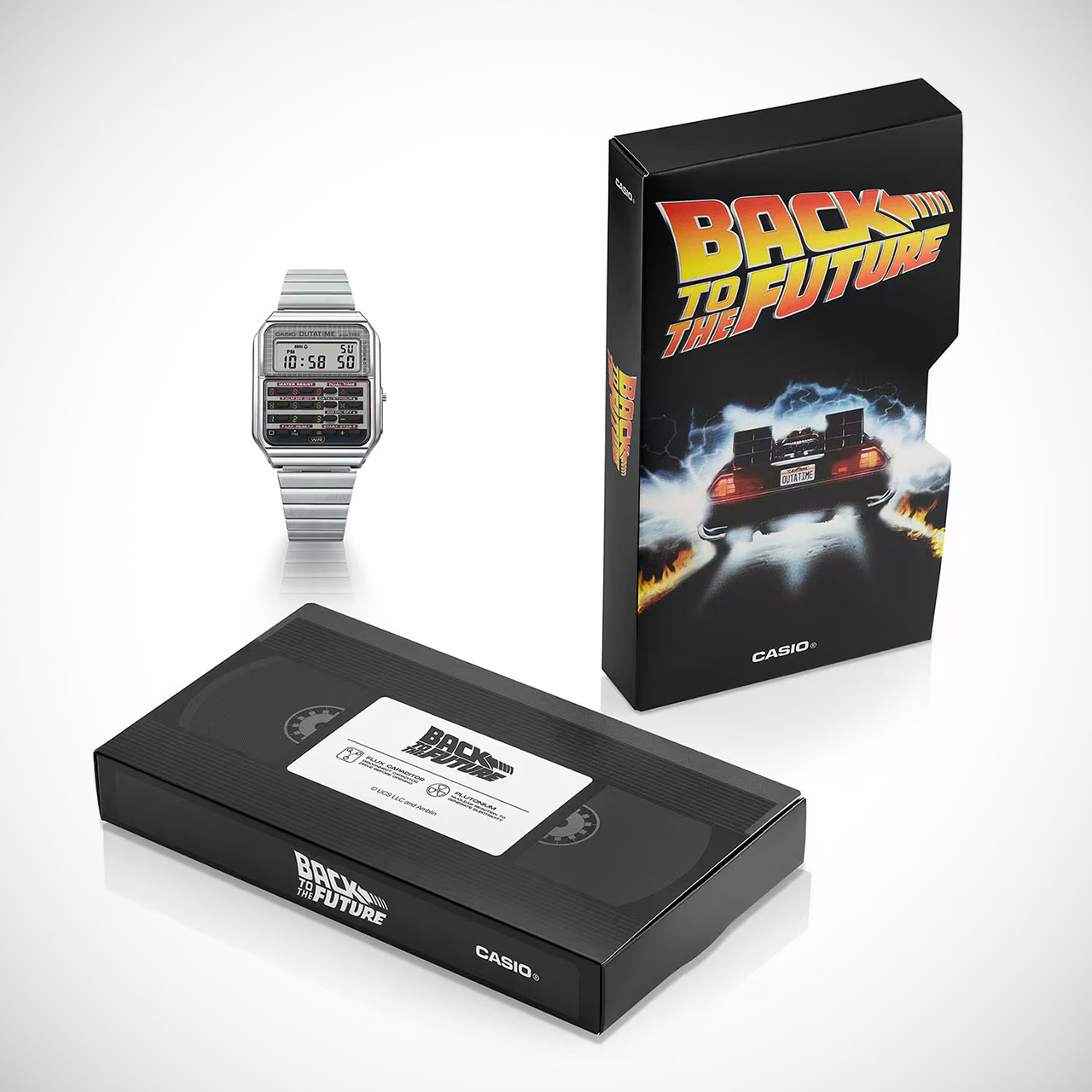 Limited Edition Casio x Back to the Future OUTATIME Watch CA-500WEBF
