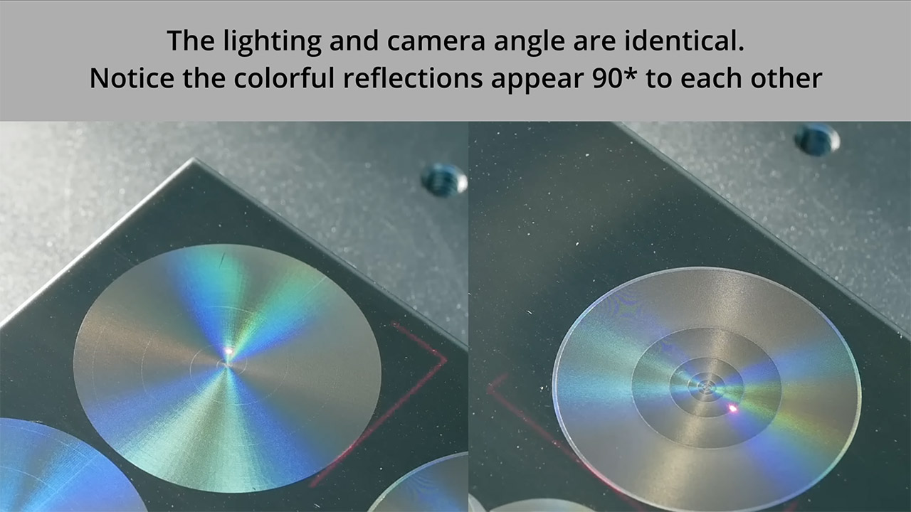 Almost Holograms MOPA Laser