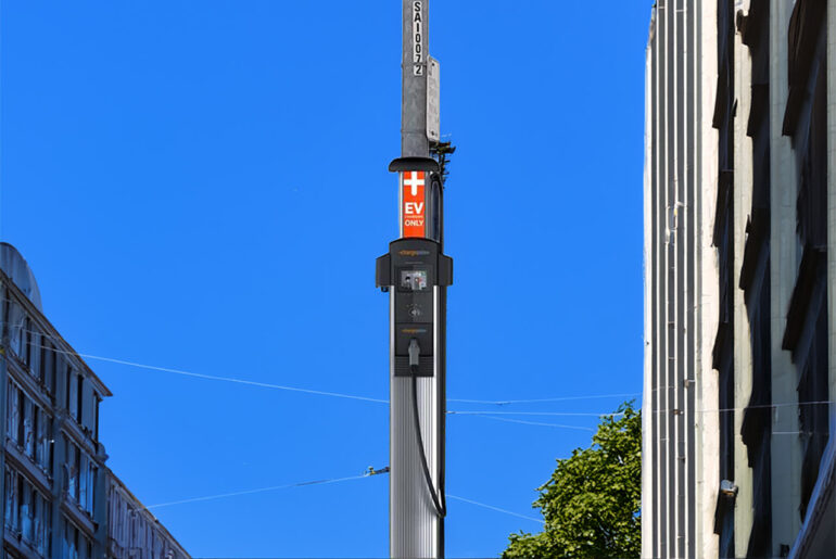 Streetlight EV Charger