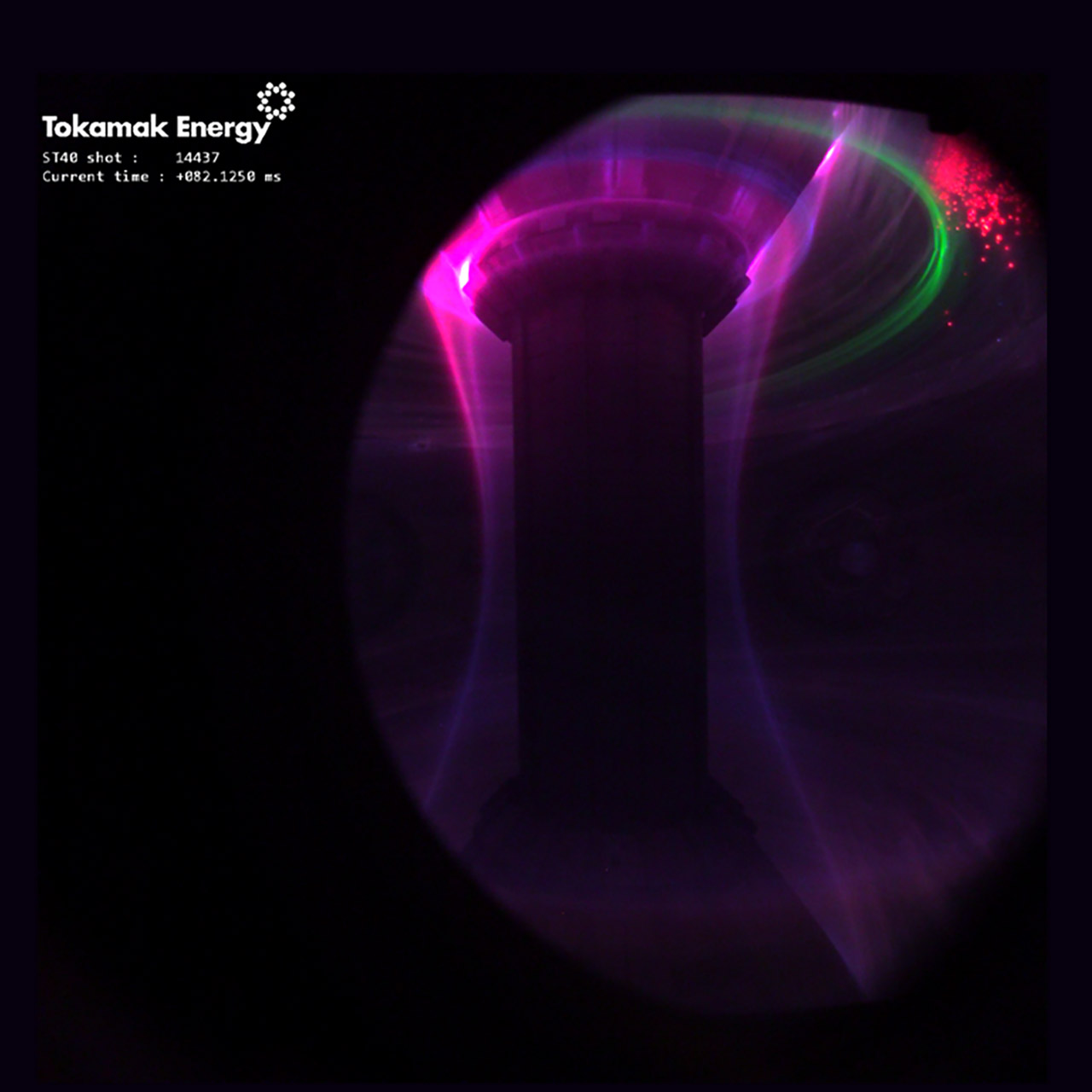 Nuclear Fusion Image Color Tokamak Energy ST40