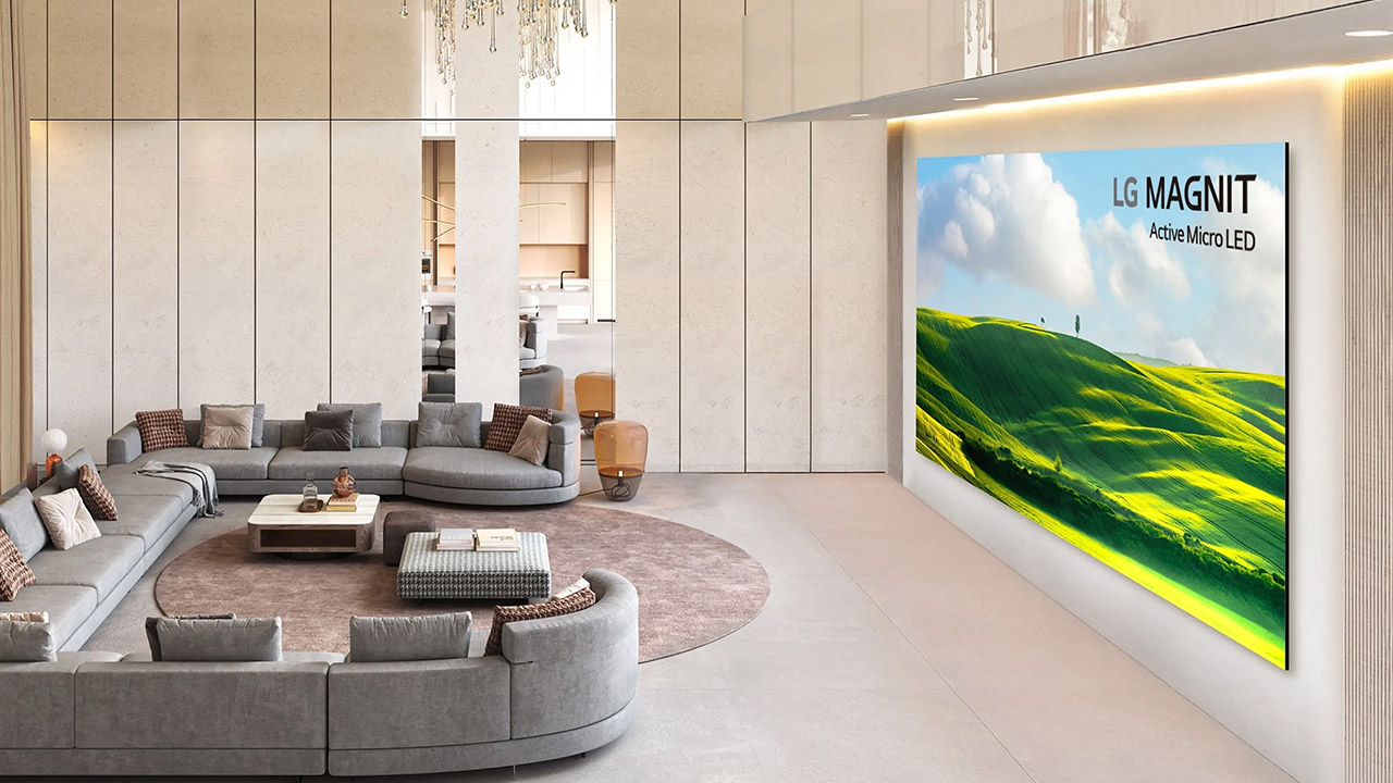 LG 136" MAGNIT Active Micro LED TV Display Wall