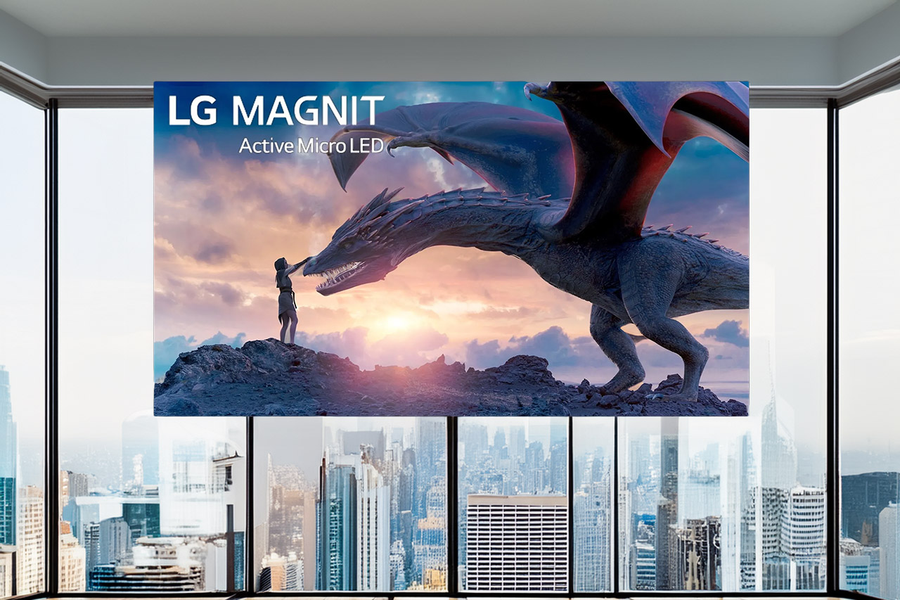 LG 136" MAGNIT Active Micro LED TV Display Wall