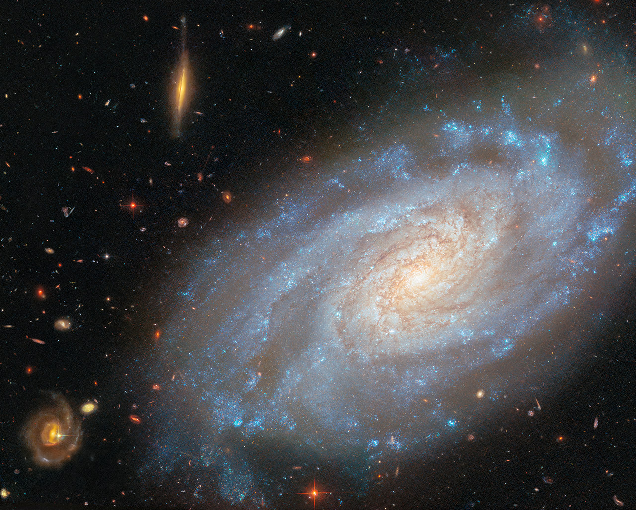 Hubble Space Telescope NGC 3370 Leo Constellation